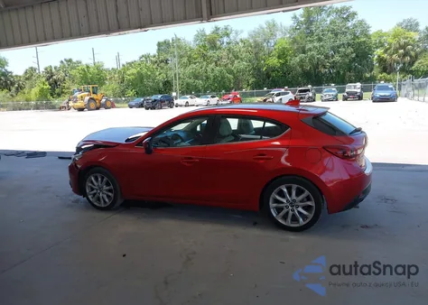 2015 Mazda Mazda3 S Grand Touring z USA, uszkodzony, nr VIN JM1BM1M30F1224119